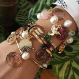 banhos de rhodium em pulseiras de relógio Santa Cecília